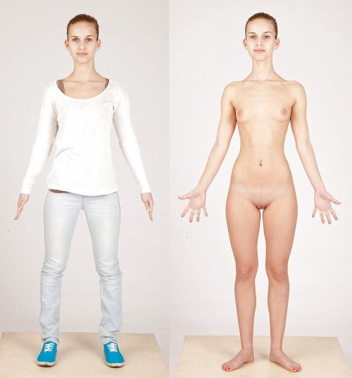 Woman in a shirt