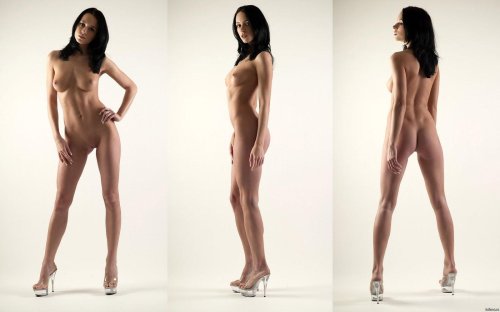The silhouette of women