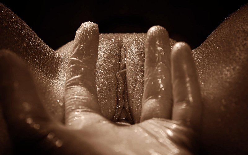 Erotic macro photography