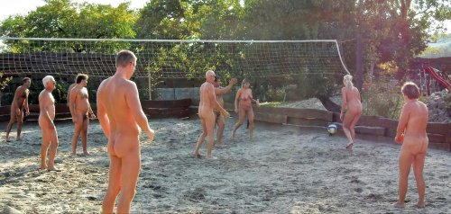 Volleyball on the beach