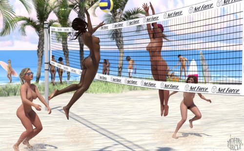 Beach volleyball