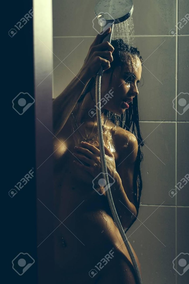 Girl in the shower