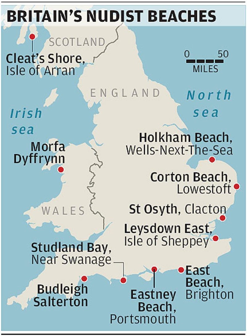 Map of England with cities