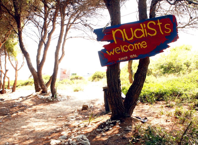 Nudist beach