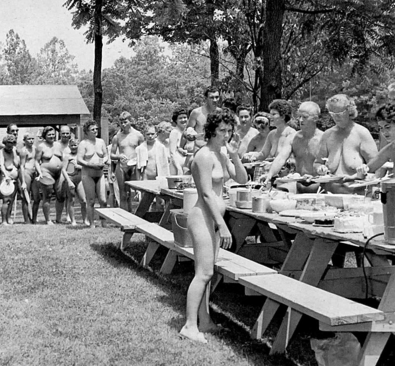 Pioneer camp Retro nude