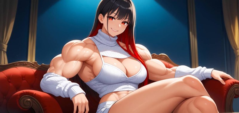 Female muscles
