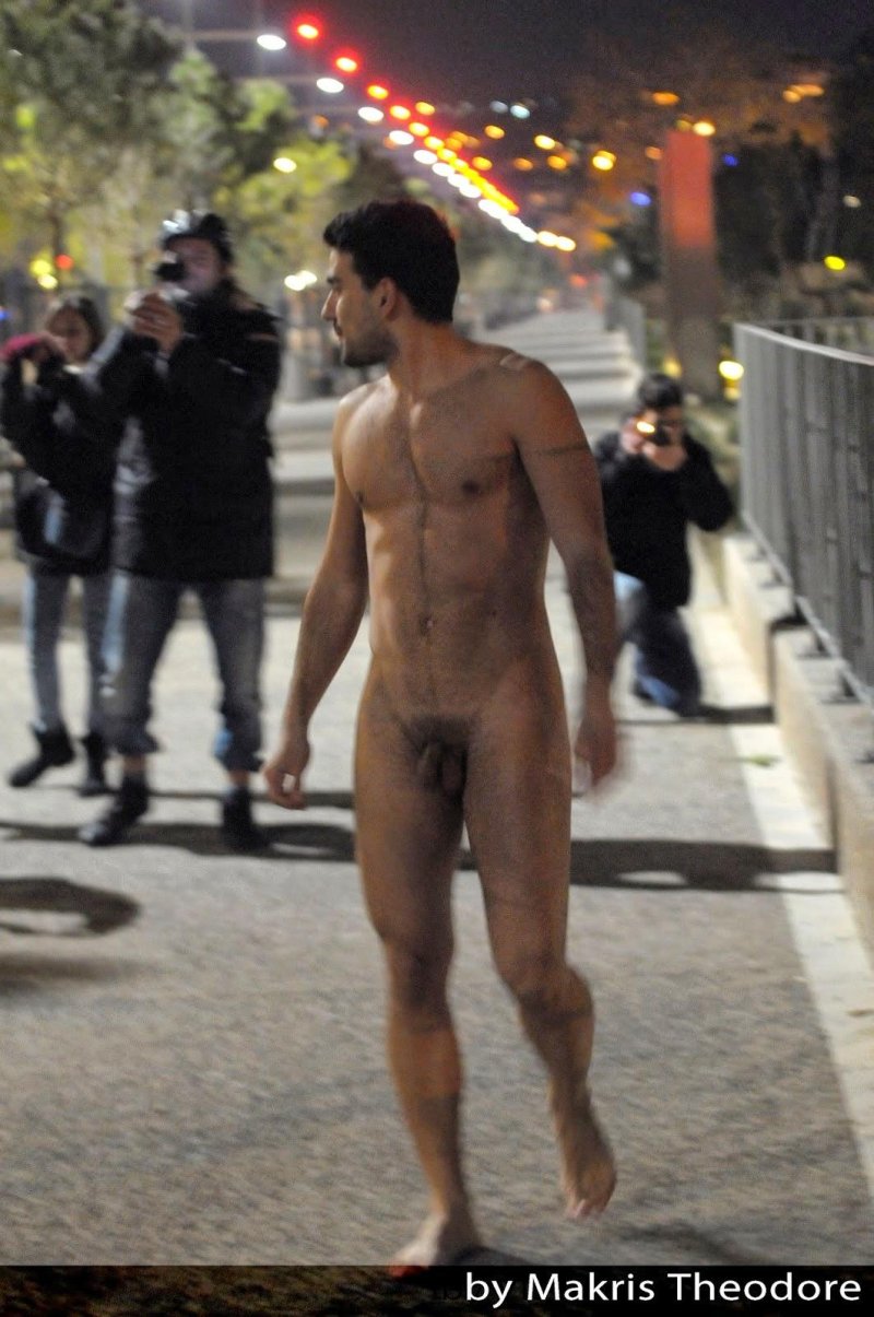Boy public nudity