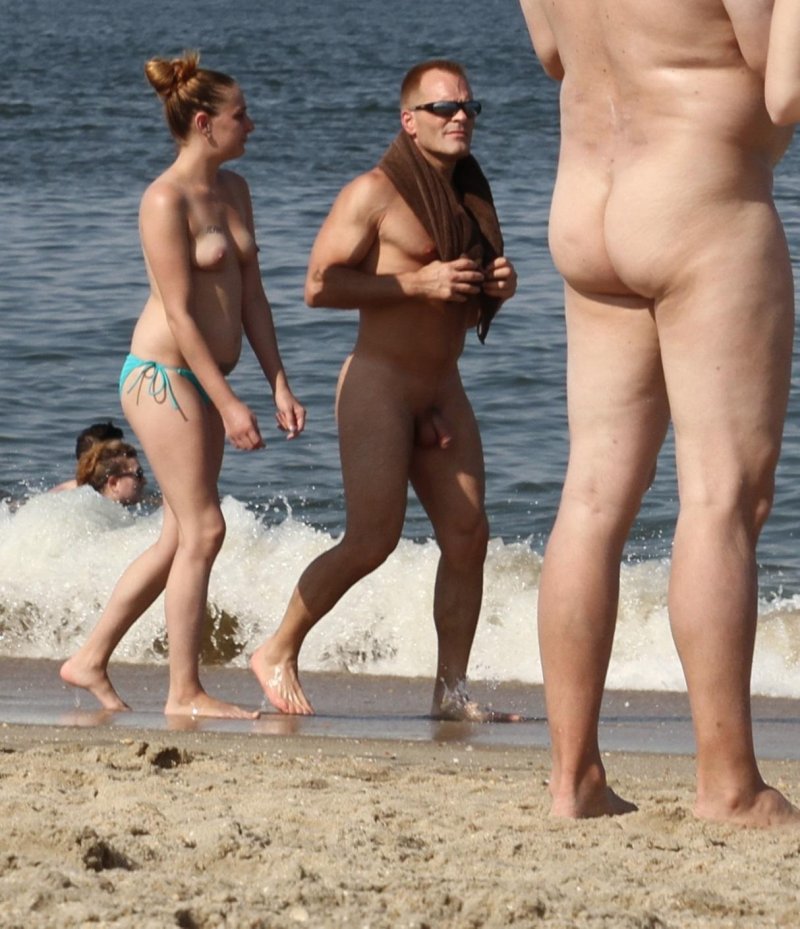 Nudist men