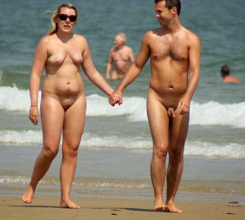 The guy on beach
