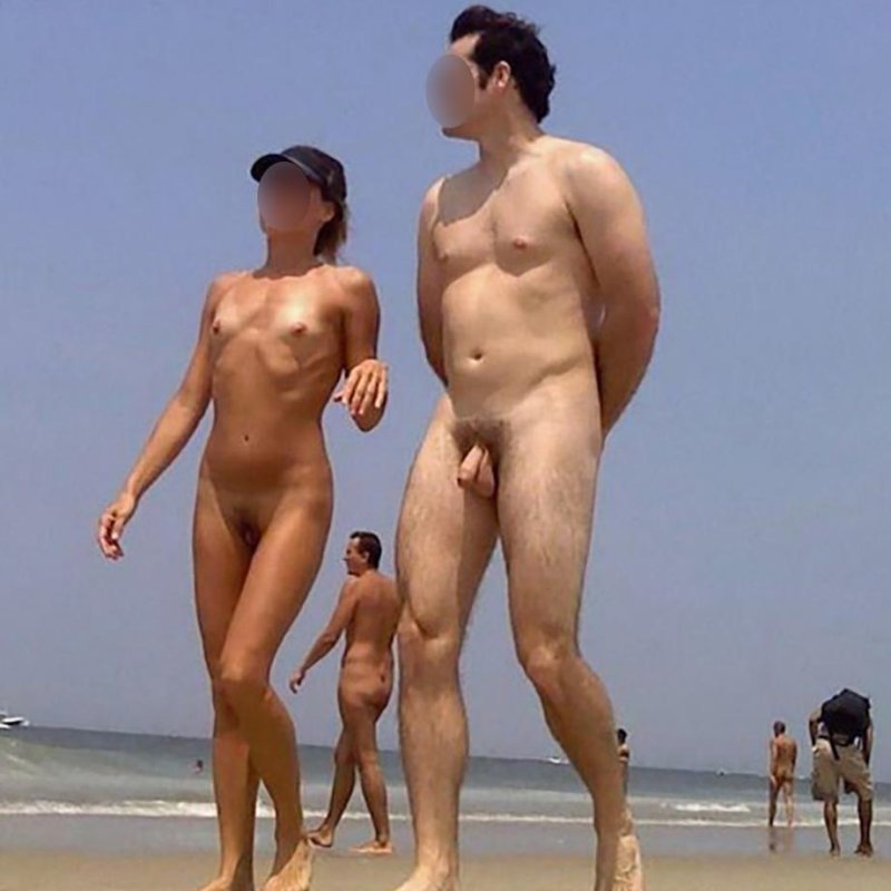 Nudist on the beach