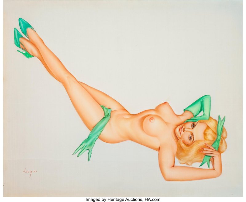 Pin-up erotic Alberto Vargas