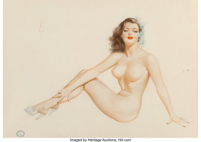 Alberto Vargas is erotic