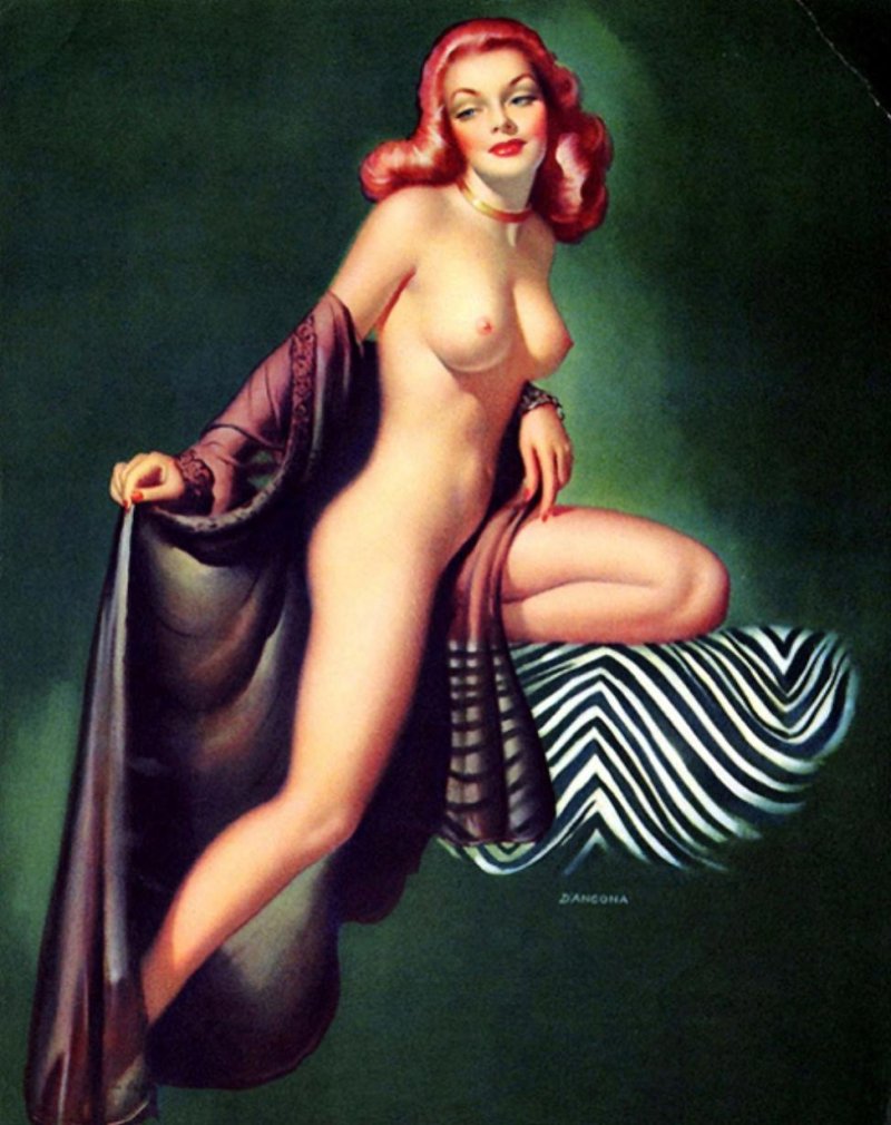 Naked women in the style of PIN AP