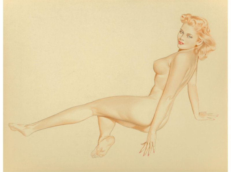 Alberto Vargas paintings