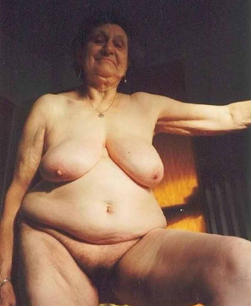 Elderly naked women
