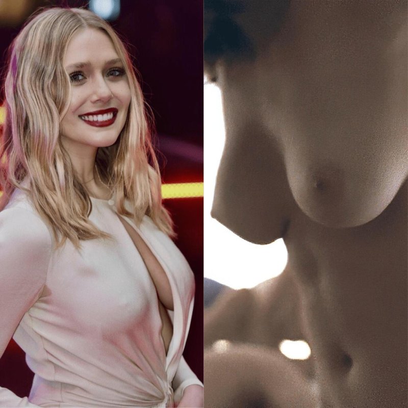 Elizabeth Olsen chest