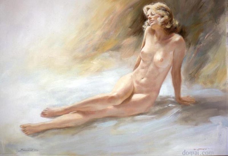 Naked women in paintings