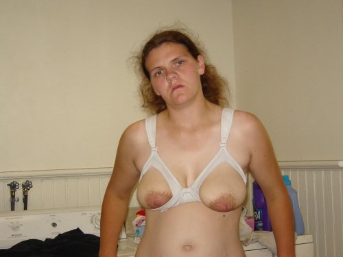 Big nipples of the wife