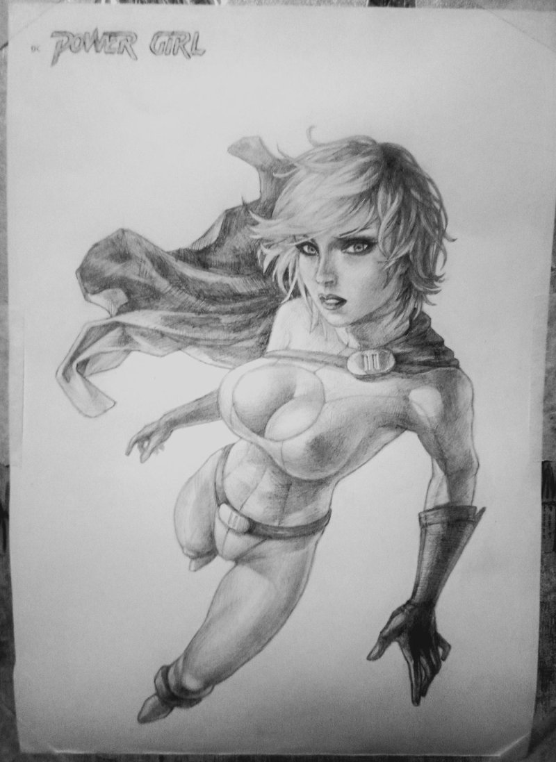 Adam hughes powergirl