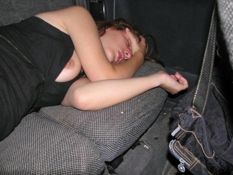 Highlights of sleeping girls