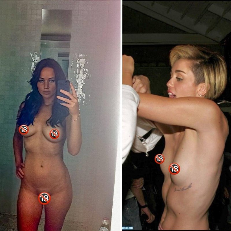 Miley Cyrus Naked Breast