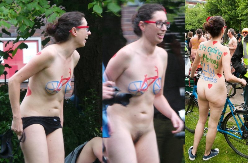 Naked bike run