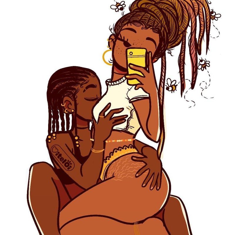 African girl