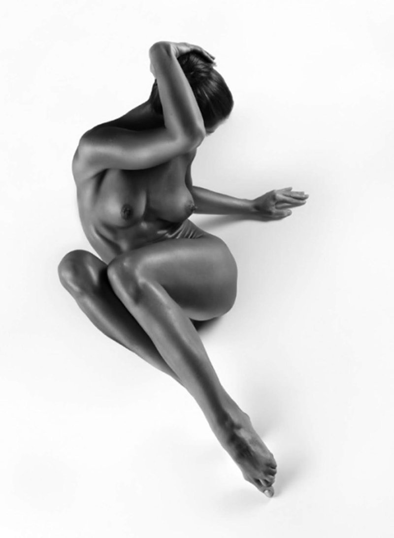 In the style of nude