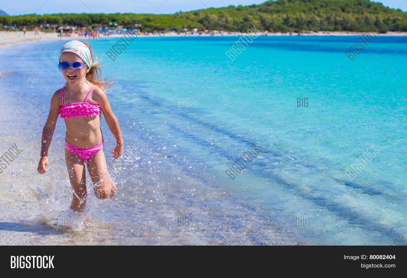 Summer vacation on the beach