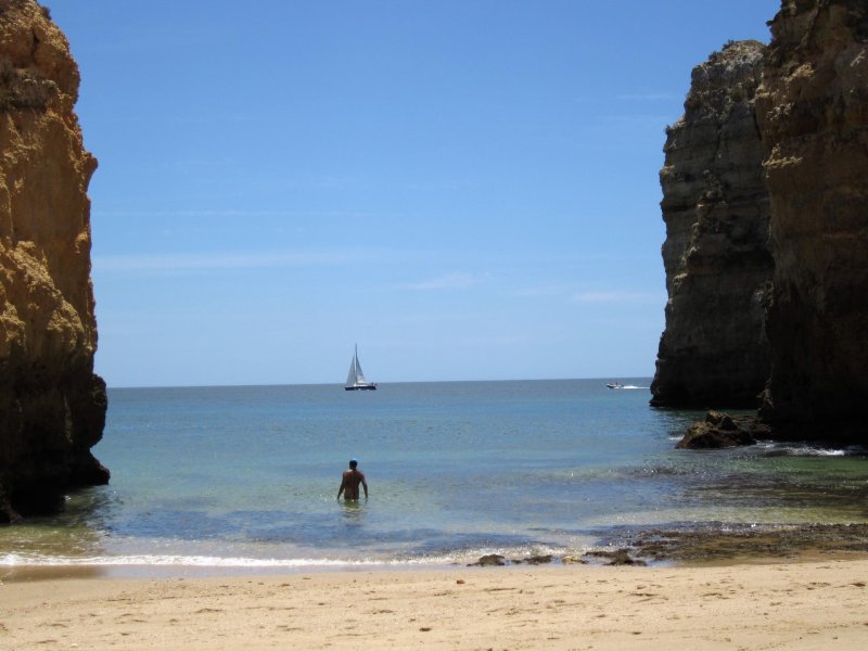 Praya beach da Marina Portugal