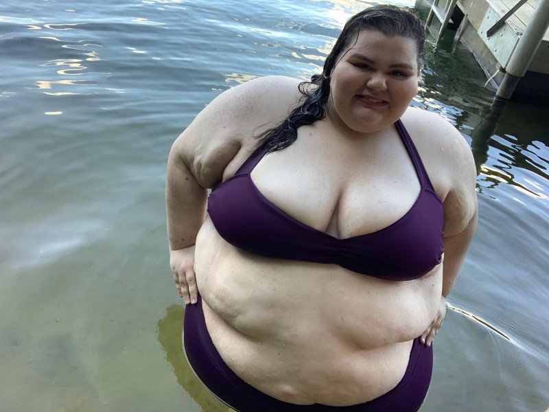 Meagan Kerr in a swimsuit