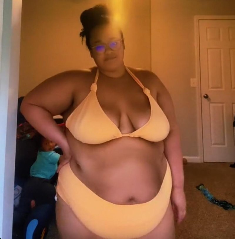 Fat girls in a swimsuit