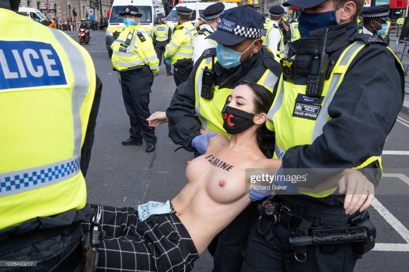 Naked protests