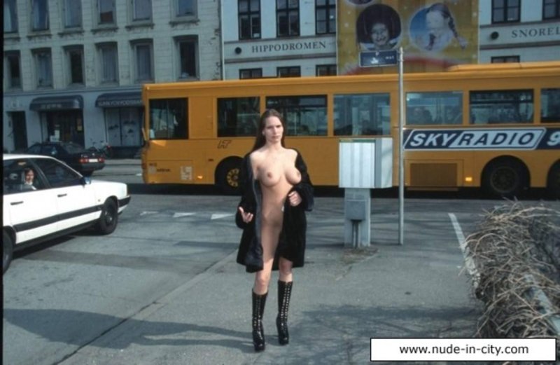 Naked exhibitionists