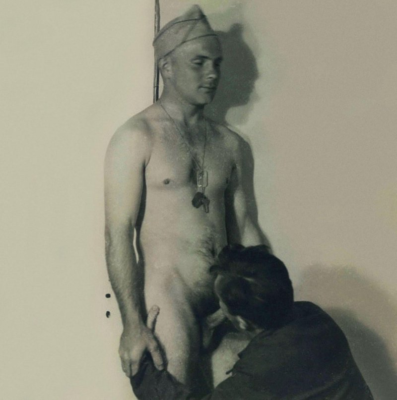 Naked Soviet men