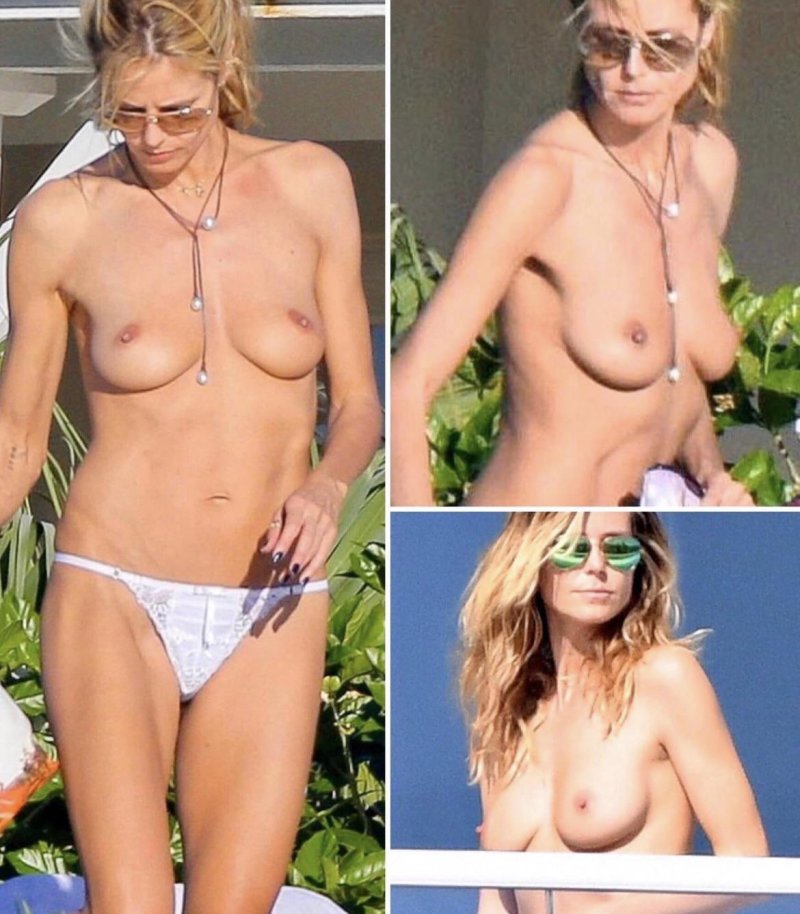 Heidi Klum breast