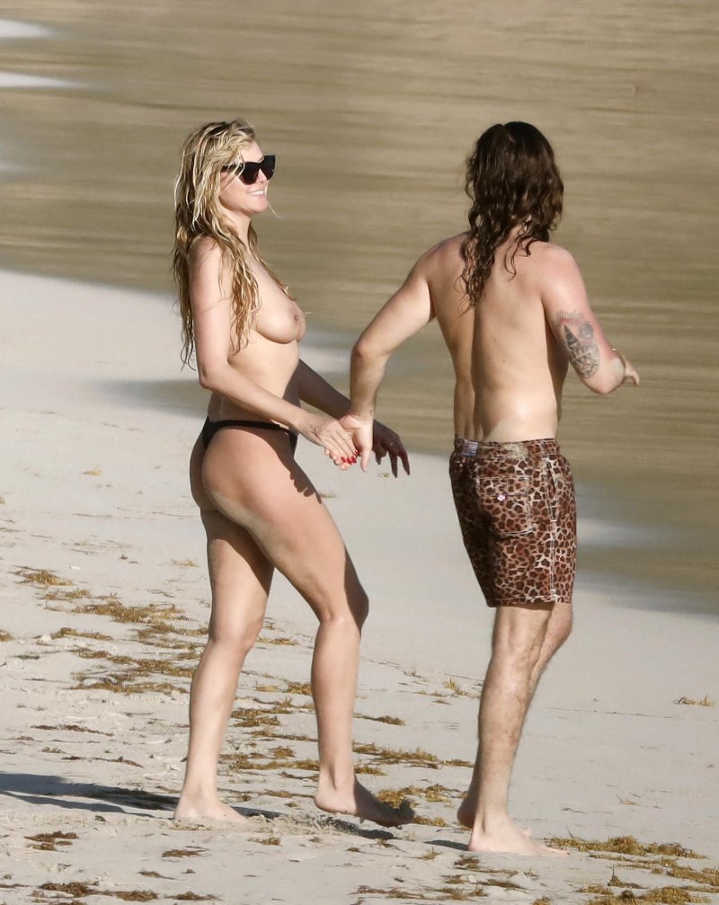 Tom Kaulitz and Heidi Klum