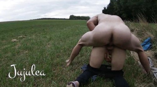 In the forest porn