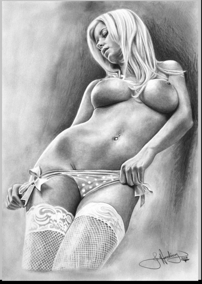 Drawn naked girls