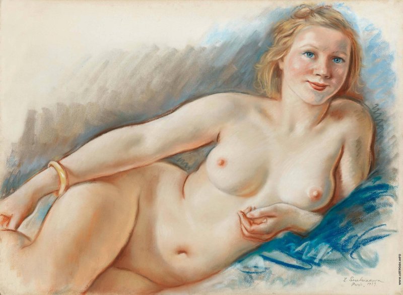 Zinaida Serebryakova Nudozhnka