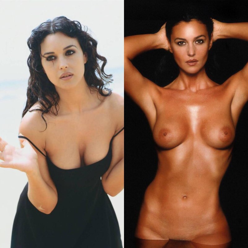 Monica Bellucci in Youth boobs