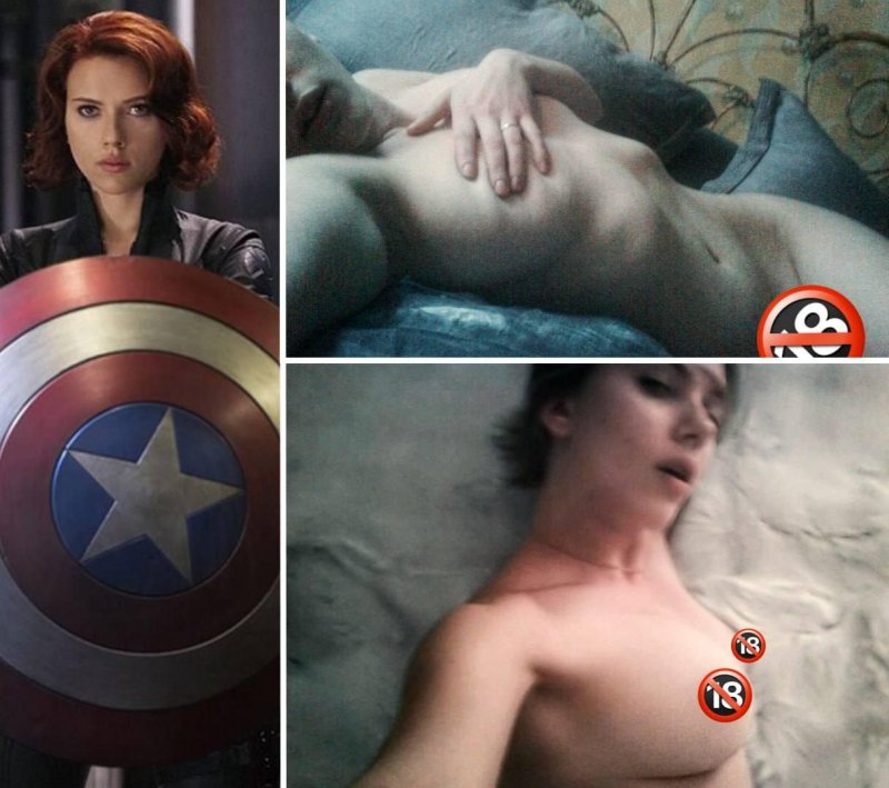 Naked Scarlett Johansson Avengers