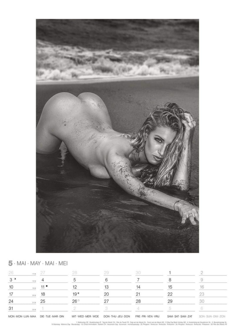 Erotic calendar for a year