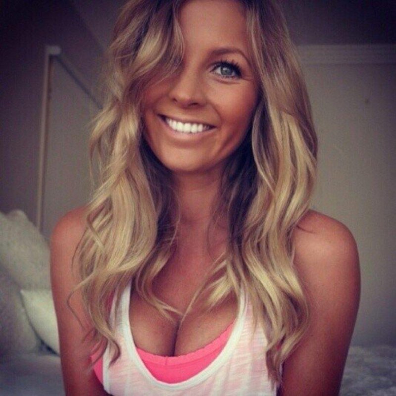Blonde is a beautiful girl