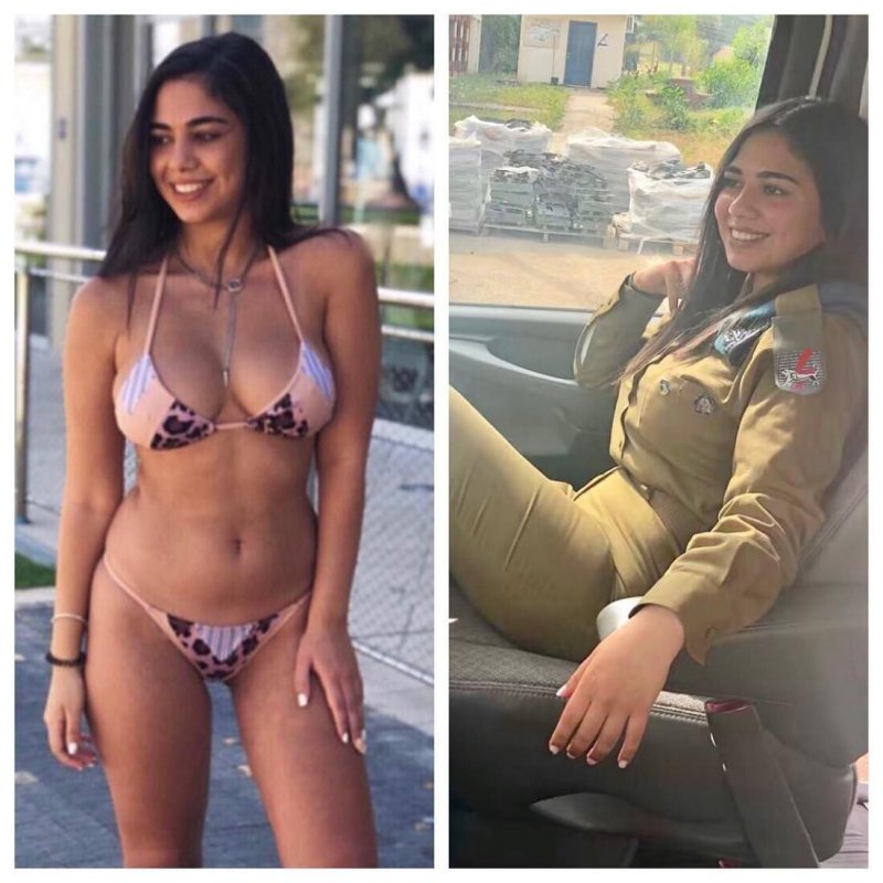 Kate Rutman a soldier of the Israeli army