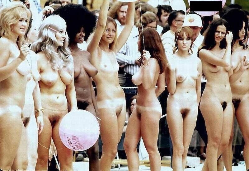 Beauty contest of naked teenagers