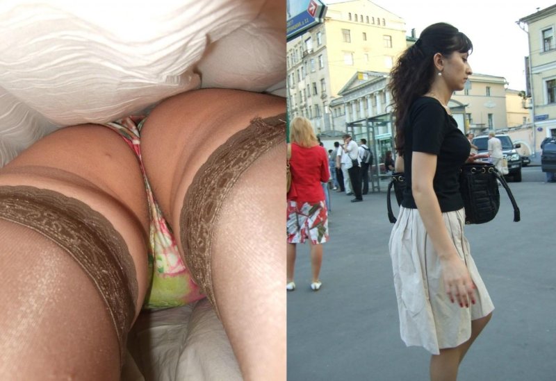 We peep under the skirts large