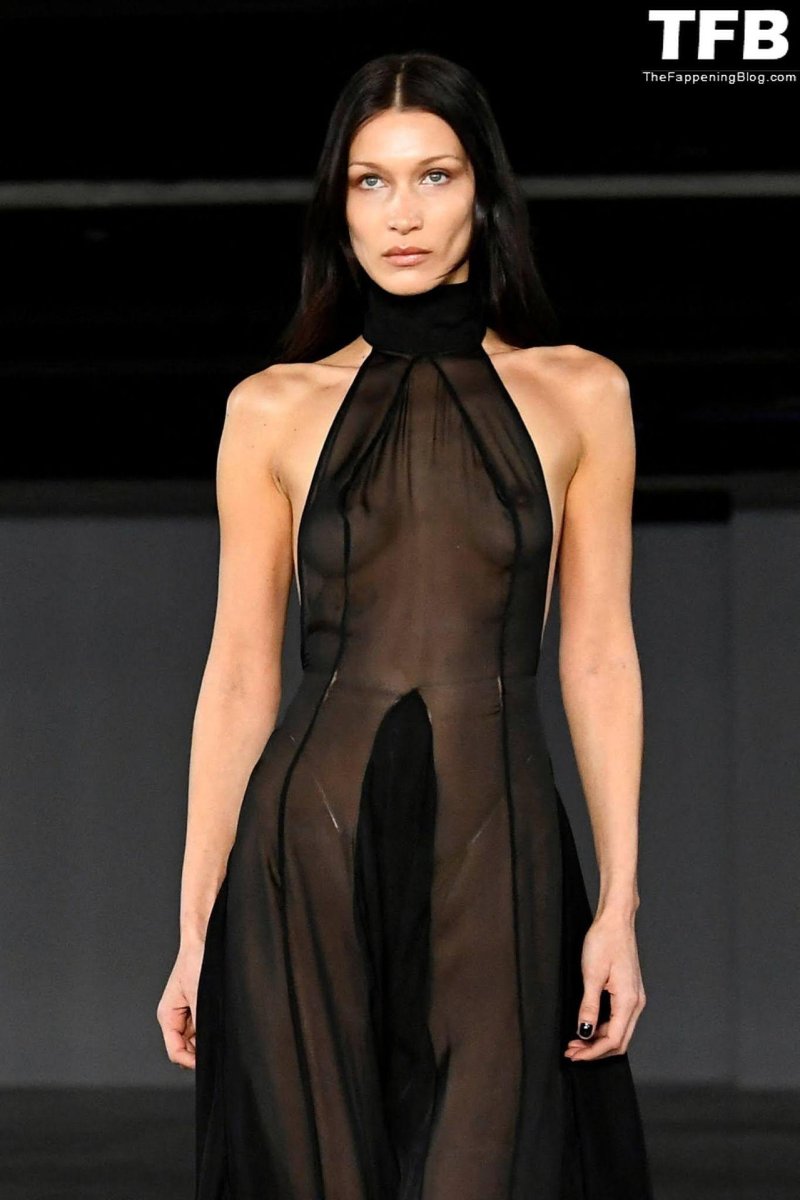 Bella Hadid Ludovic Saint Sernin