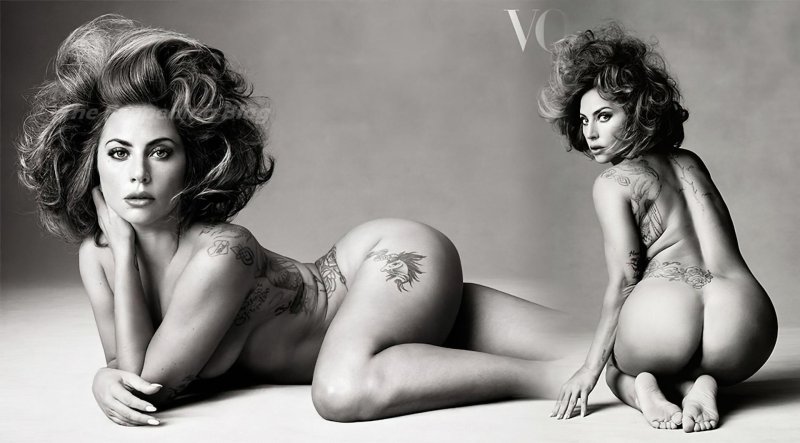 Lady Gaga Naked photo shoot