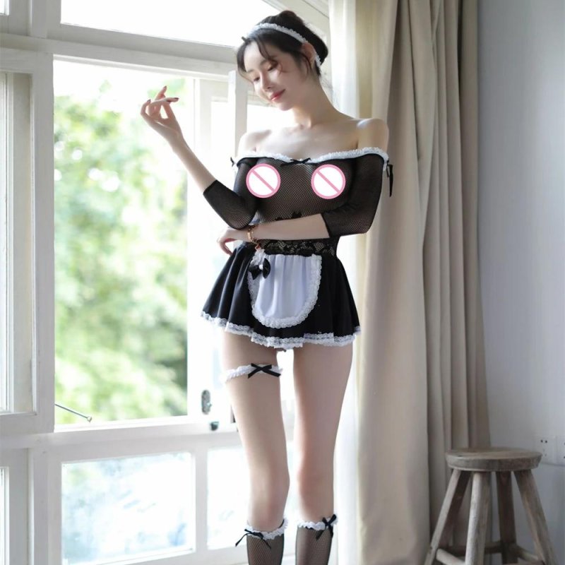 Erotic set of maid